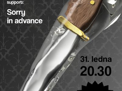 NŮŽ + Sorry in advance – STAGE klub