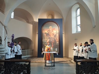 Květná neděle – Kostel svaté Anny