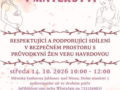 PODPŮRNÁ SKUPINA V MATEŘSTVÍ – Městská knihovna
