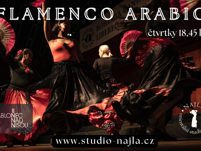 FLAMENCO ARABIC/GIPSY – NAJLA - studio tance, pohybu a relaxace