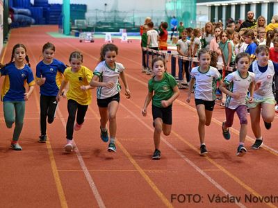 Atletické krajské přebory nejmladšího žactva – Atletická hala na Střelnici