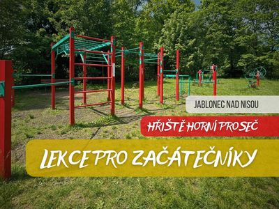 Skupinová lekce kalisteniky pro začátečníky – Workoutové hřiště - Jablonec n/N, Horní proseč