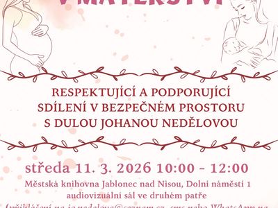 PODPŮRNÁ SKUPINA V MATEŘSTVÍ – Městská knihovna