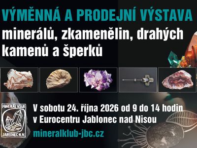 Výměnná a prodejní výstava minerálů v Eurocentru – Eurocentrum