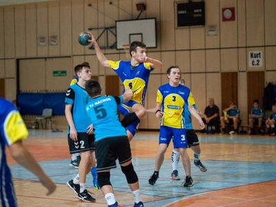 Zápas v házené dorost TJ El. Praga - Lovosice – Městská hala