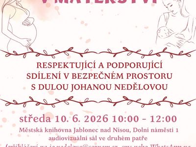 PODPŮRNÁ SKUPINA V MATEŘSTVÍ – Městská knihovna