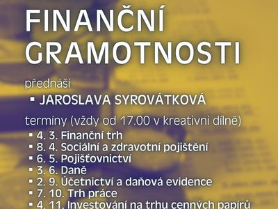 ZÁKLADY FINANČNÍ GRAMOTNOSTI: DANĚ – Městská knihovna