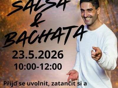 SALSA & BACHATA s LEANDREM taneční workshop – NAJLA - studio tance, pohybu a relaxace