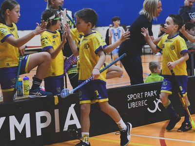 Floorball tournament for primary schools – boys aged 6–8 – Municipal sports hall