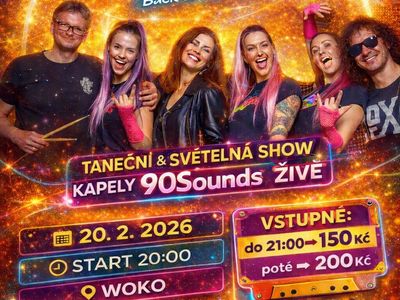 90s Party ve Woku – WOKO KLUB Jablonec Nad Nisou