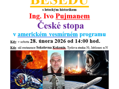 Ing. Ivo Pujman: Česká stopa v americkém vesmírném – Areál Sokolovny v Kokoníně- Hřiště