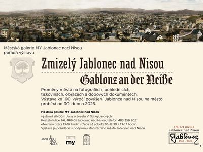 Zmizelý Jablonec nad Nisou – Městská galerie MY