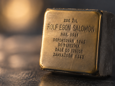 Zapomenuté stopy - položení Stolpersteinů/vernisáž – Eurocentrum