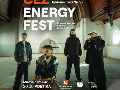 ČEZ Energy fest Jablonec: Poetika – Mírové náměstí