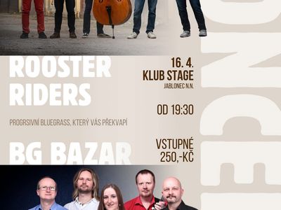 BG BAZAR + Rooster Riders – STAGE klub