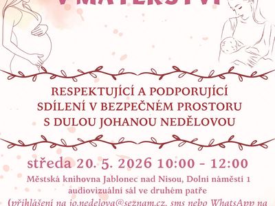 PODPŮRNÁ SKUPINA V MATEŘSTVÍ – Městská knihovna