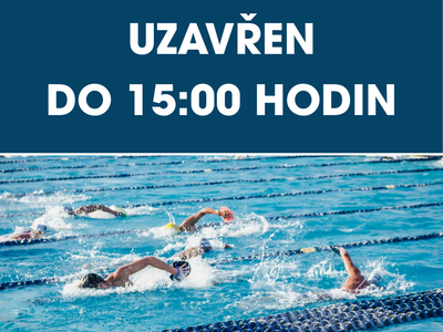 Plavecký bazén otevřen pro veřejnost od 15:00h – Plavecký bazén
